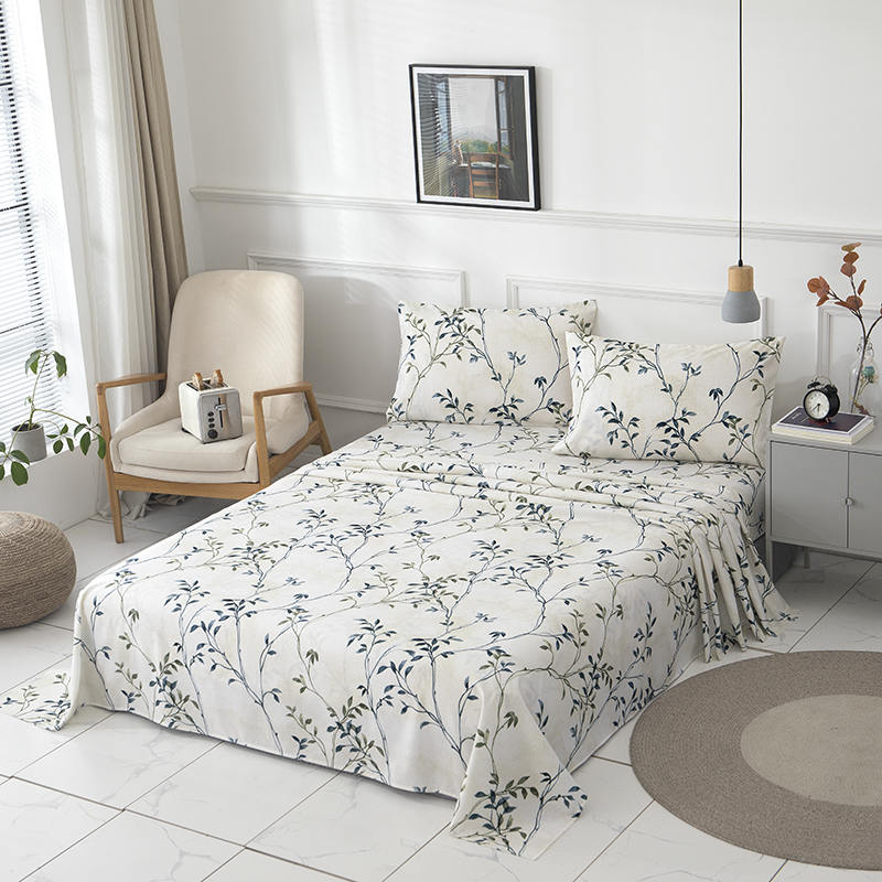 Sraith Bileog Microfiber Críochnaithe le patrún