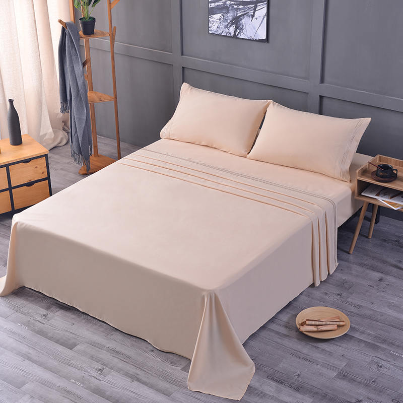 Meaisín Breathable Clasaiceach Bileog Satin In-Nighte As 4